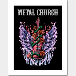 METAL CHURCH VTG Posters and Art